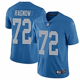 Nike Men & Women & Youth Lions 72 Frank Ragnow Blue Throwback NFL Vapor Untouchable Limited Jersey,baseball caps,new era cap wholesale,wholesale hats